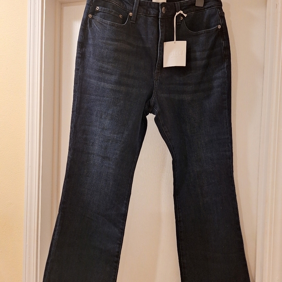 NWT Women's Pistola High Rise Crop Boot Cut Jeans Lennon 31 Joyride - Picture 2 of 7